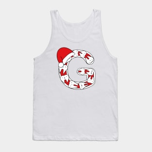 Letter G (Happimola Christmas Alphabet) Tank Top